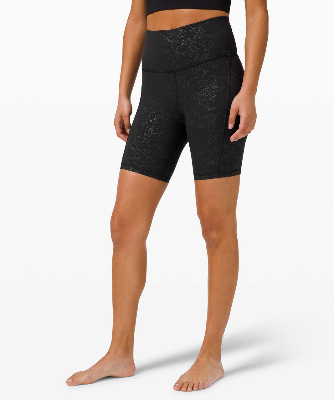 Black Align high-rise 8 shorts, lululemon