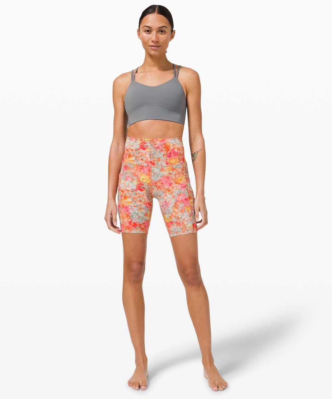 Lululemon Align High Rise Short with Pockets 8" - Inflorescence Multi