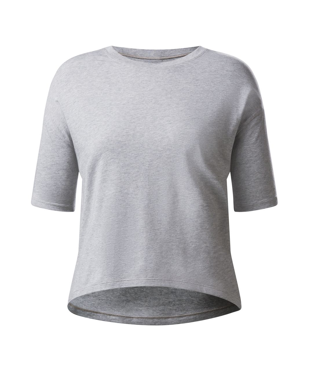 Lululemon Ambleside Crew Short Sleeve - Heathered Medium Grey