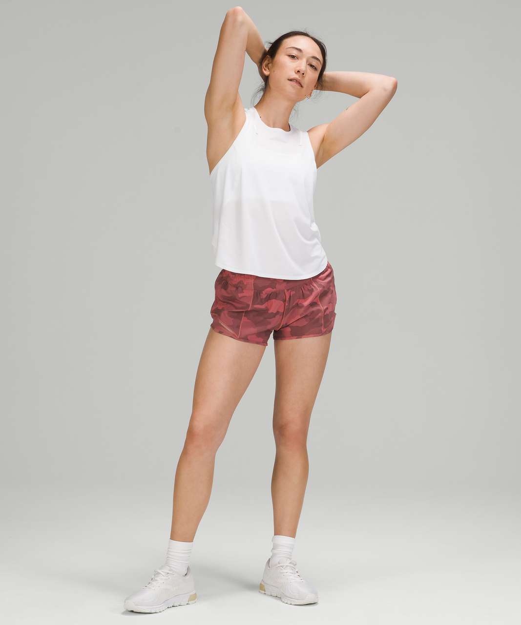 Lululemon Hotty Hot Short II *2.5" - Heritage 365 Camo Brier Rose Multi / Spiced Chai