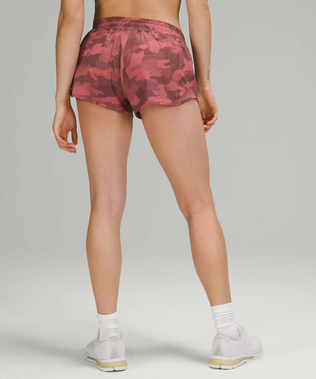 Lululemon Hotty Hot Short II *Long 4 - Formation Camo Deep Coal Multi -  lulu fanatics