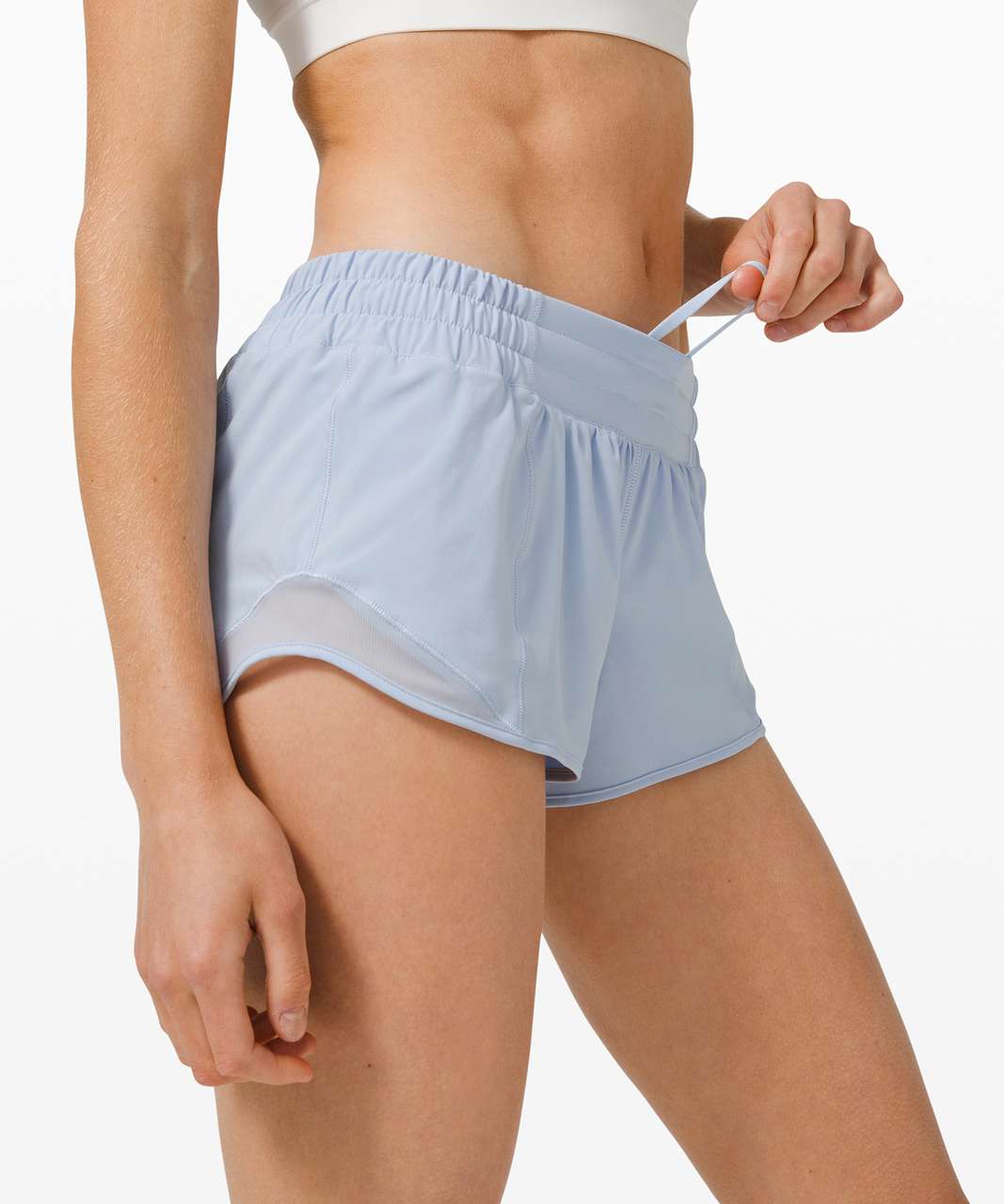 Lululemon Hotty Hot Short II *2.5" - Blue Linen