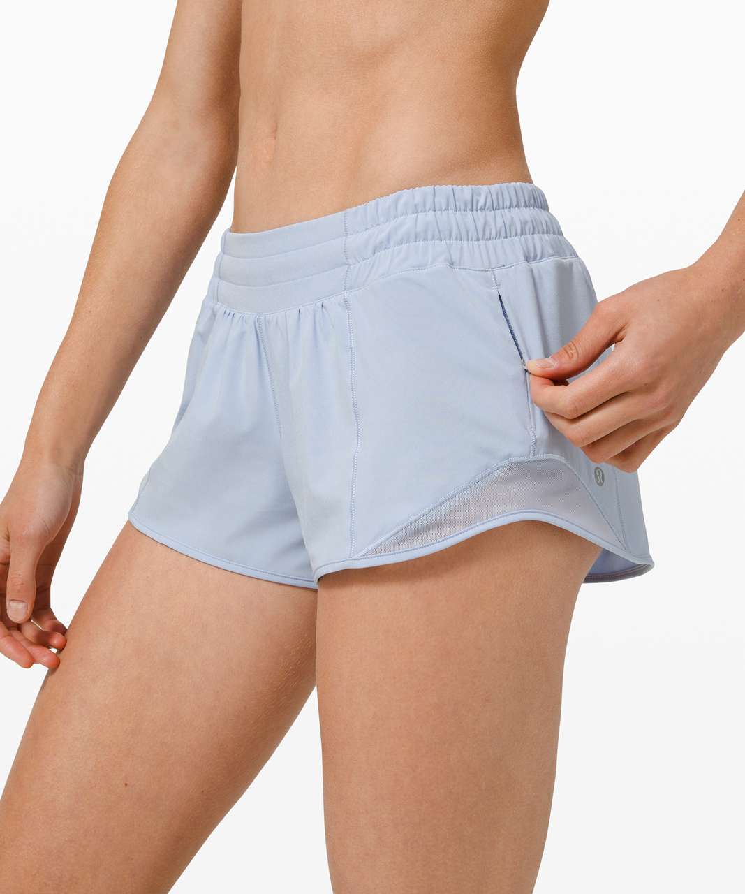 Lululemon Hotty Hot Short II *2.5" - Blue Linen