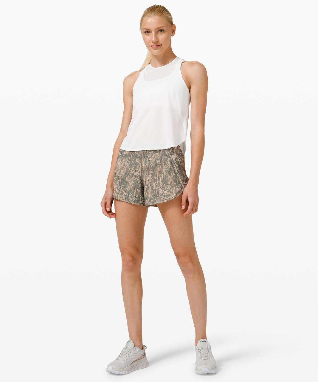 Lululemon Tracker Short V *4 - White - lulu fanatics