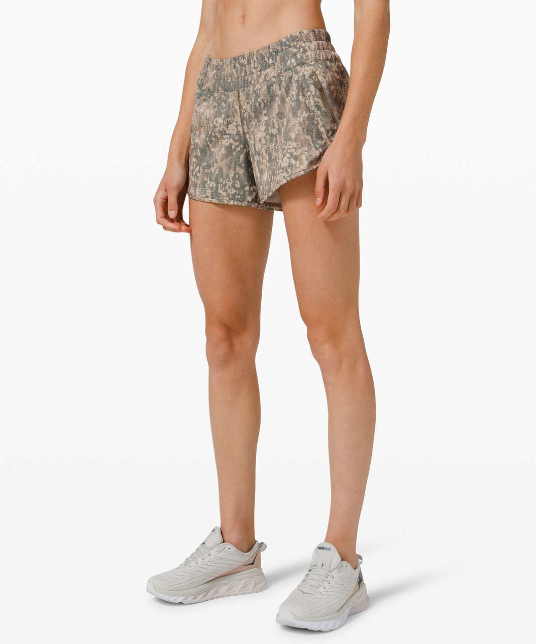 Lululemon Tracker Short V *4 - Gritstone White Opal Multi - lulu