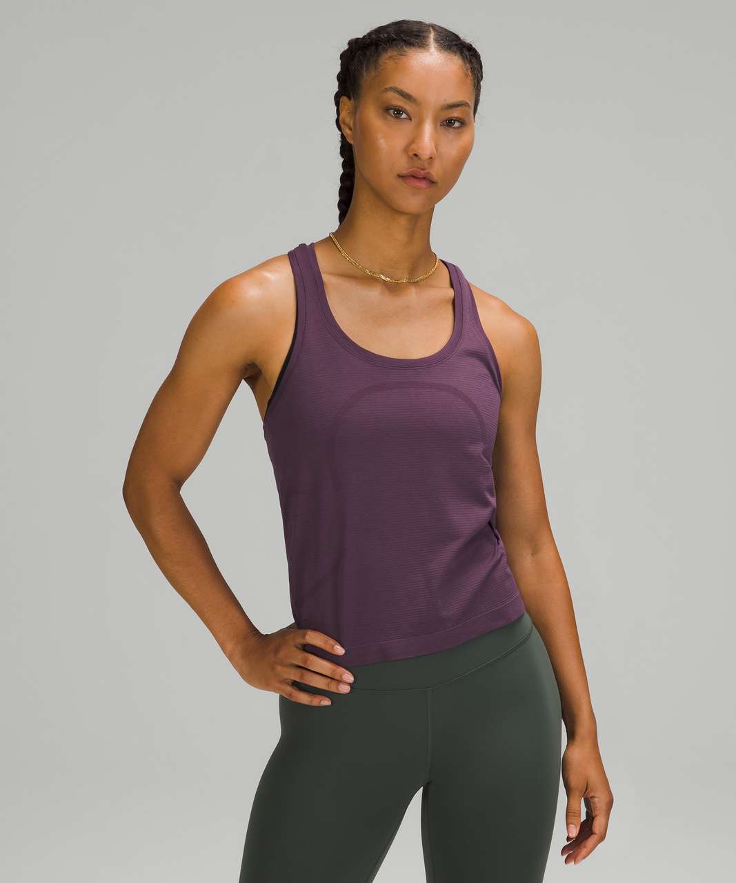 Lululemon Swiftly Tech Racerback 2.0 *Race Length - Grape Thistle / Grape Thistle