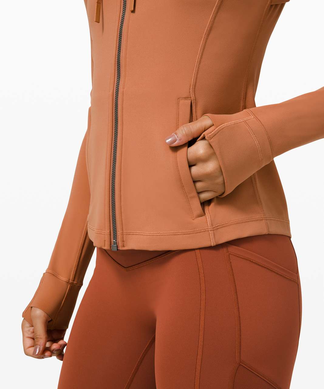 NWT Lululemon Hooded Define Jacket Nulu Ancient Copper size 6