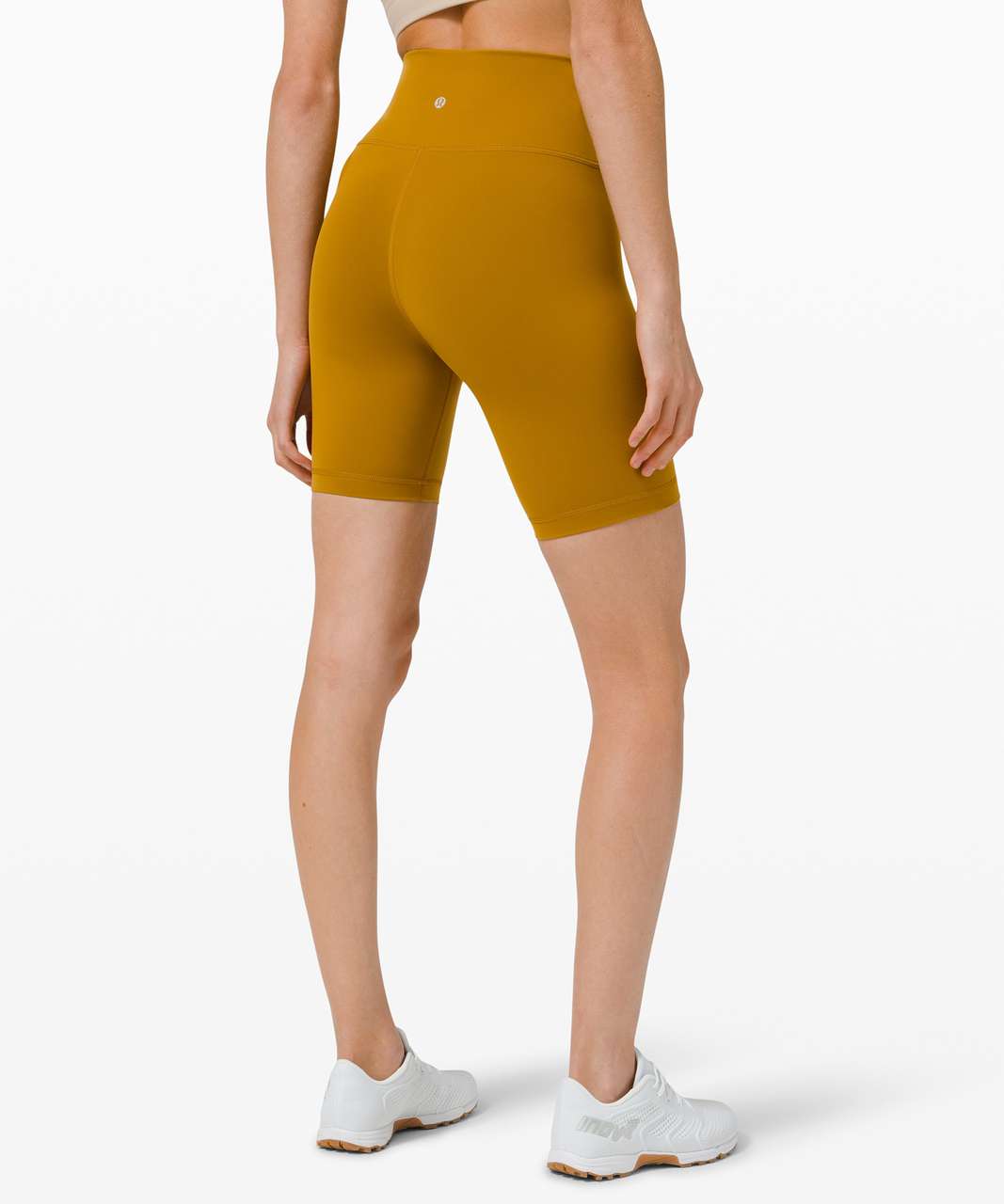 Lululemon Wunder Train High Rise Short 8" - Gold Spice