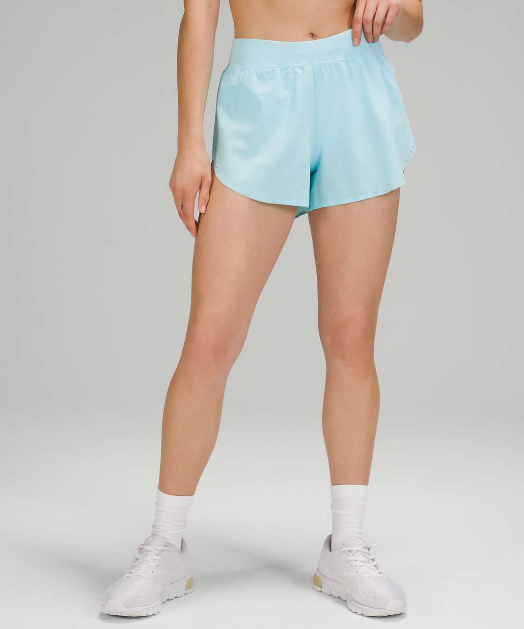 lululemon athletica Find Your Pace High-rise Lined Shorts 3 in Blue