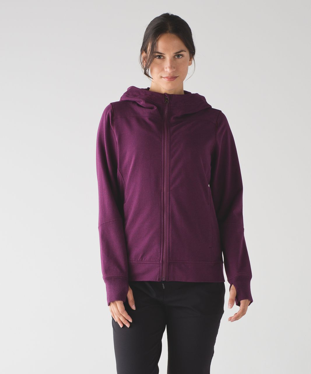 Lululemon Belle Hoodie - Heathered Red Grape