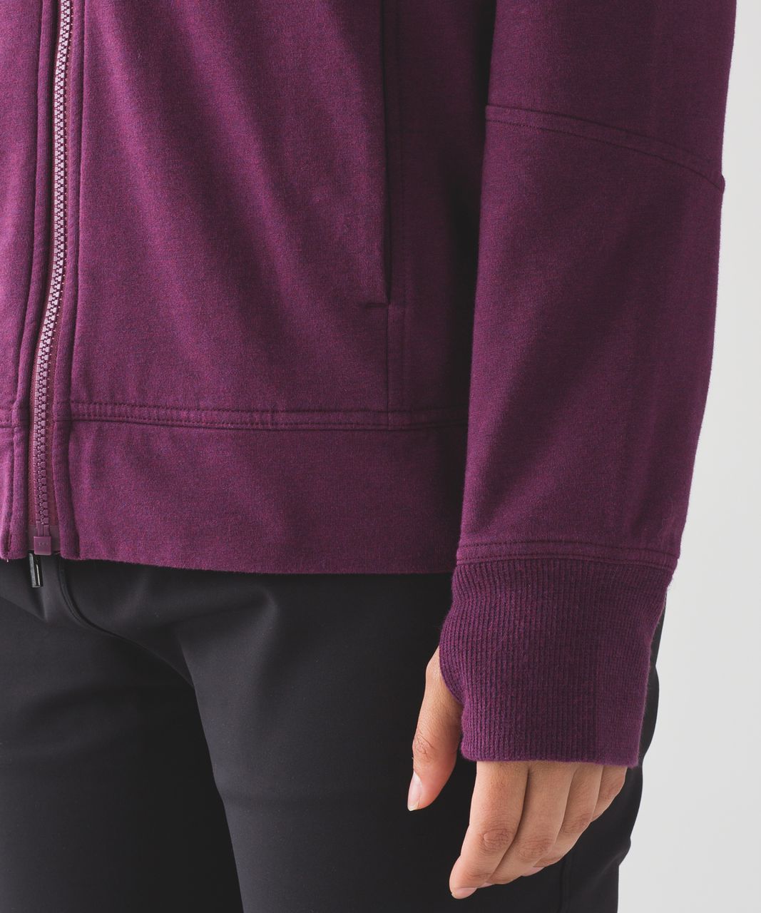 Lululemon Belle Hoodie - Heathered Red Grape - lulu fanatics