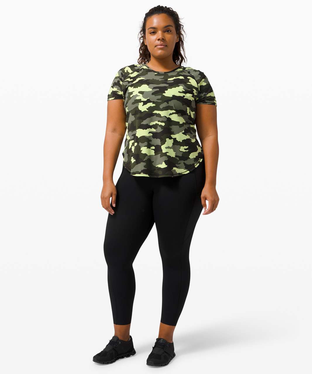 Lululemon Align Crop *21 - Heritage 365 Camo Green Twill Multi - lulu  fanatics