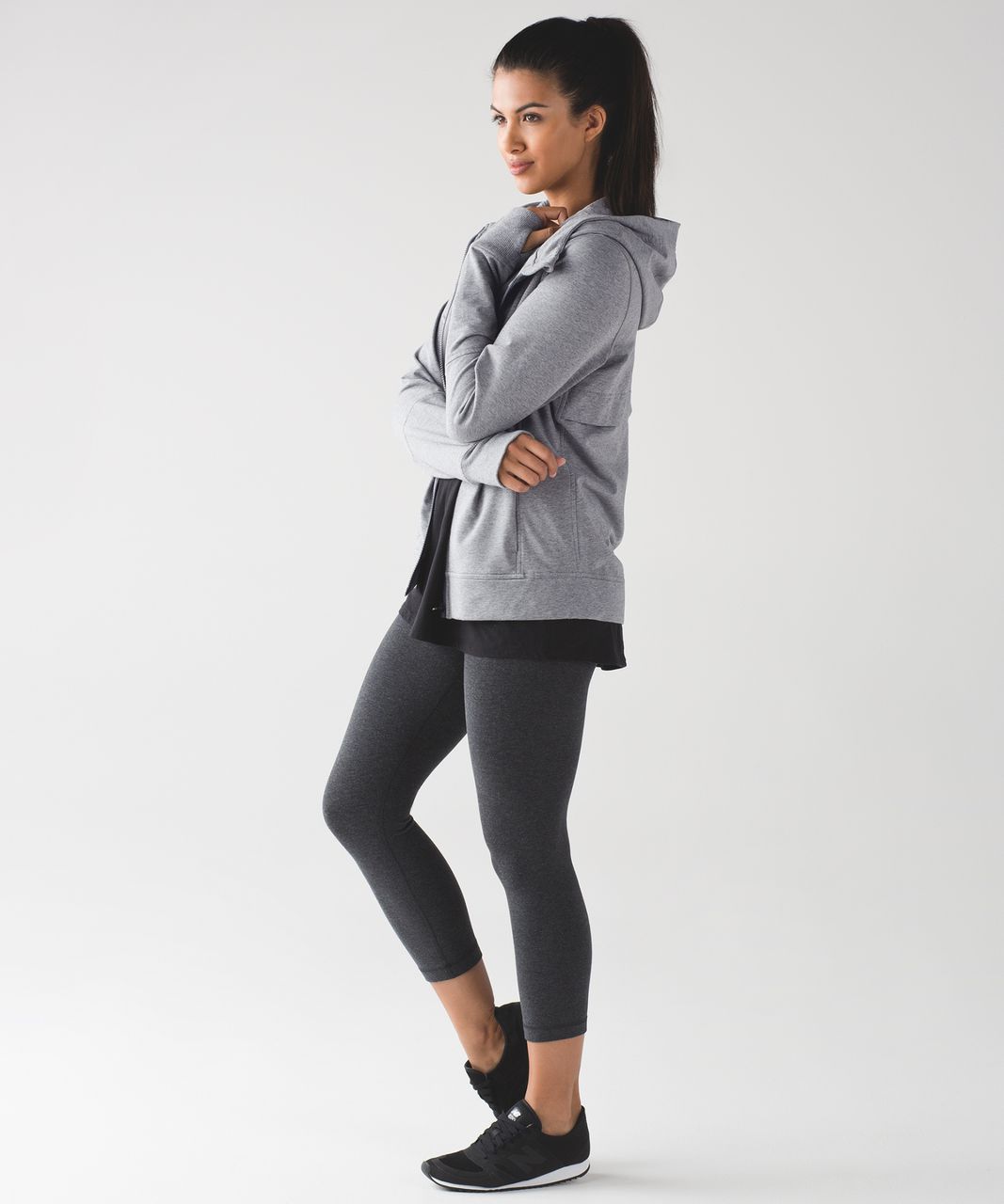 Lululemon Belle Hoodie - Heathered Medium Grey