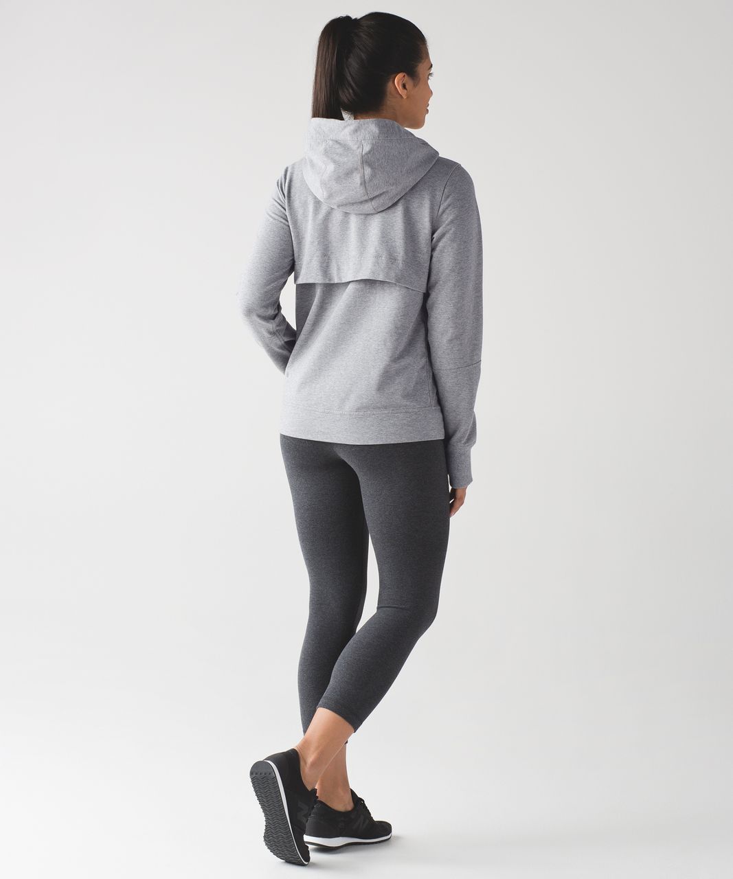 Belle 7/8 Leggings in Heathered Grey