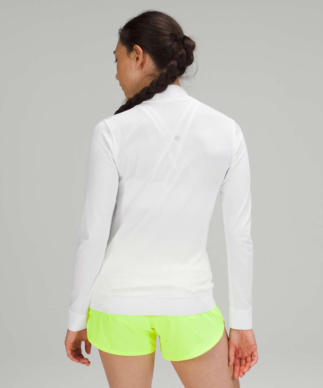 Lululemon Seamless Training Jacket - White / White