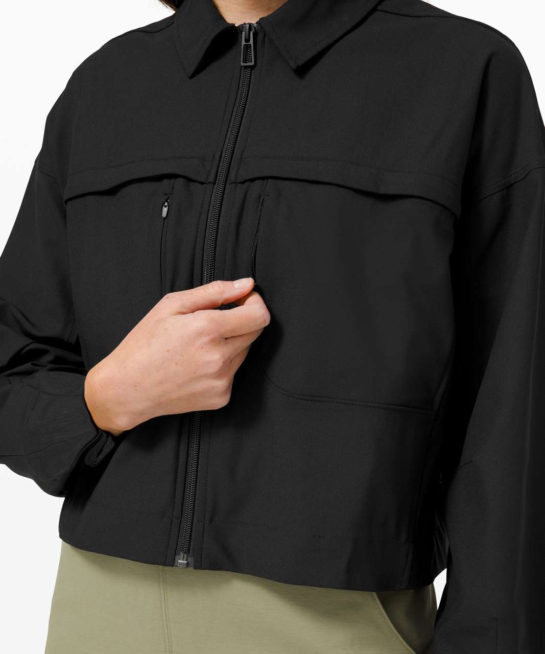 Lululemon Zip-Up Shirt Jacket - Black