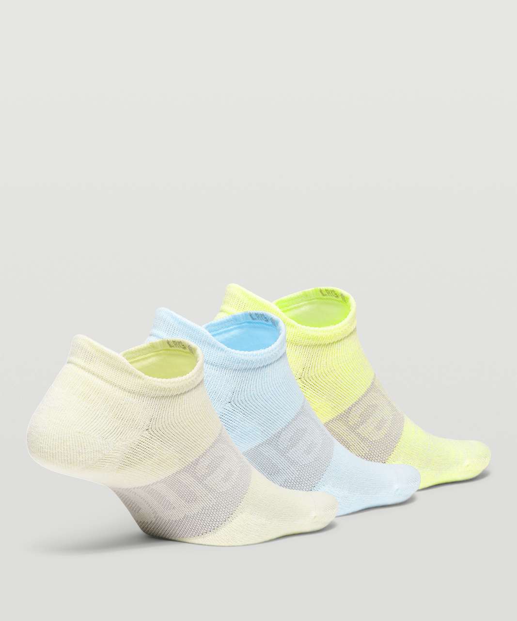 Lululemon Daily Stride Low Ankle Sock *3 Pack - Crispin Green / Icing Blue / Neo Mint