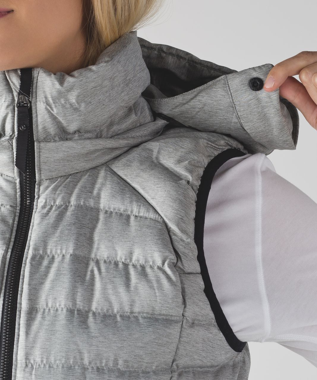 Lululemon Down For It Vest - White / Silver