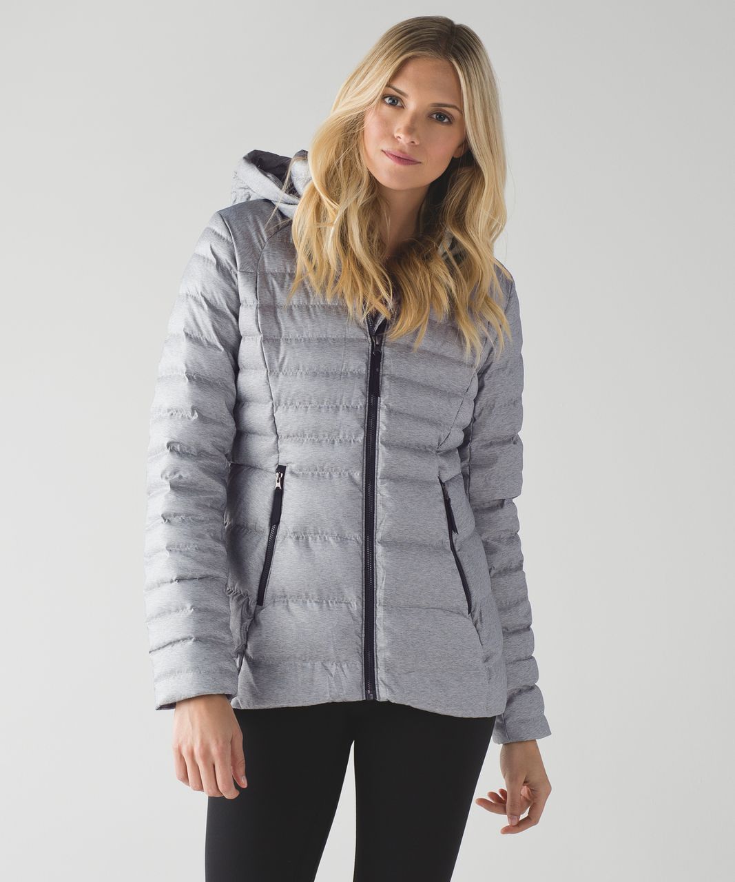 Lululemon Down For It Jacket - White / Silver