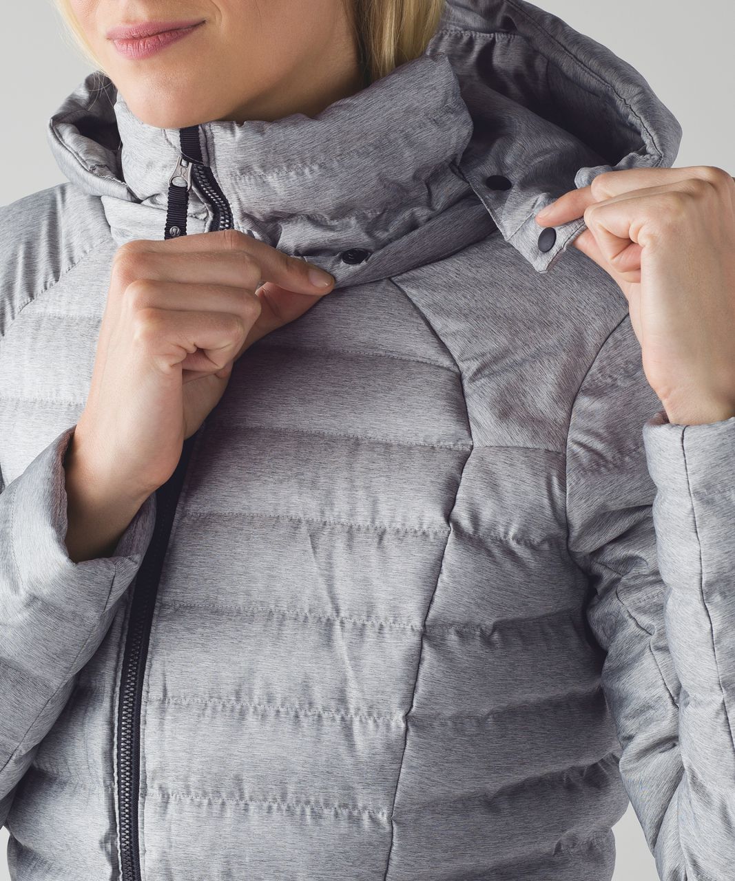 Lululemon Down For It Jacket - White / Silver