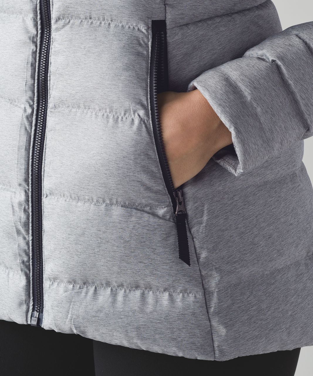 Lululemon Down For It Jacket - White / Silver