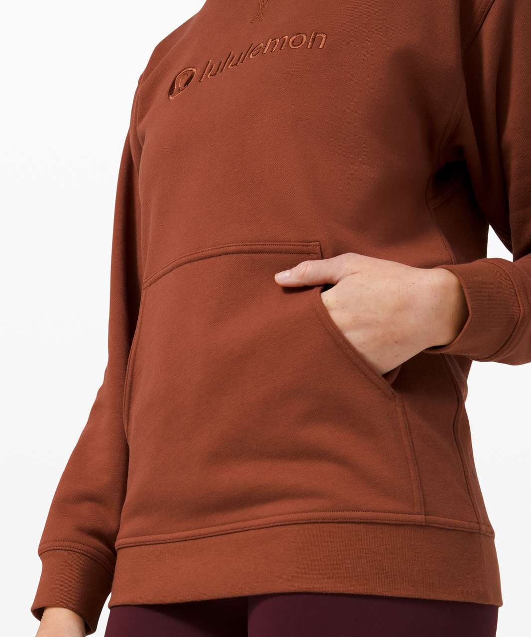 Lululemon All Yours Hoodie *French Terry Graphic - Dark Terracotta