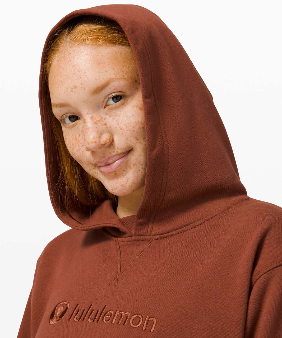 Lululemon All Yours Hoodie *French Terry Graphic - Dark Terracotta