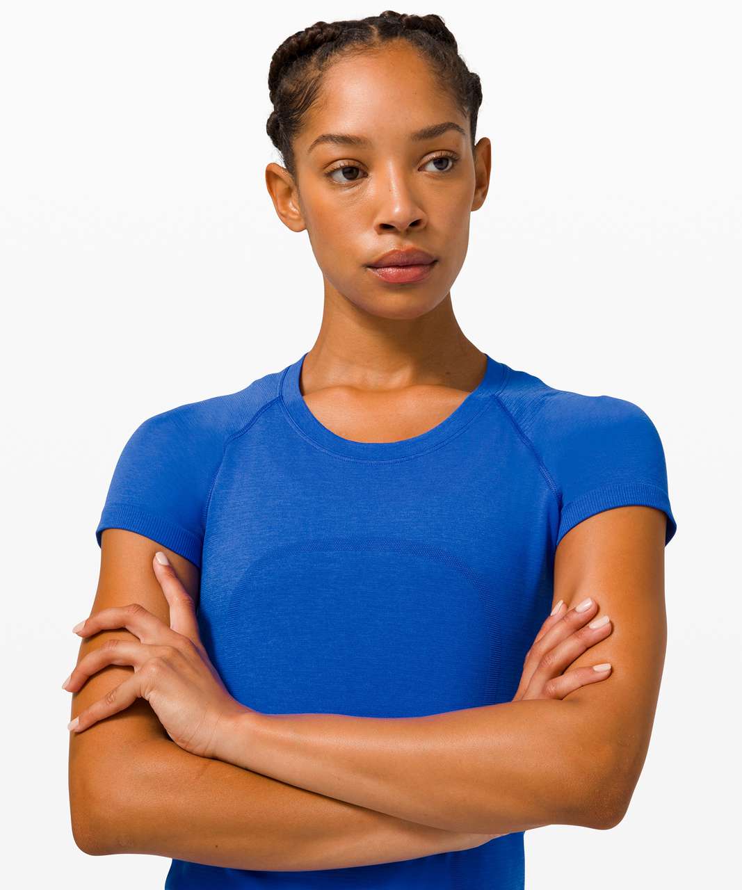 Lululemon Swiftly Tech Short Sleeve 2.0 - Cerulean Blue / Cerulean Blue -  lulu fanatics