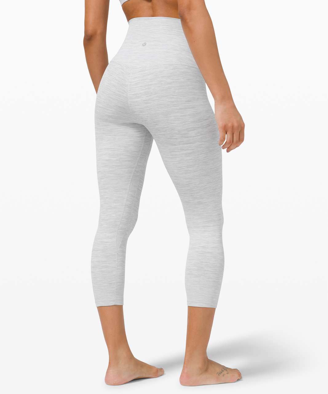 Lululemon Align Super High-Rise Crop 21" - Wee Are From Space Nimbus Battleship