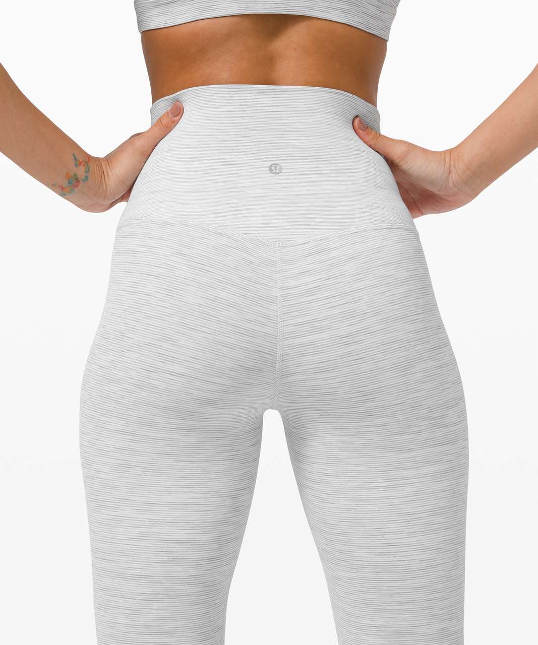 lululemon athletica Aligntm High-rise Crop 21 in White