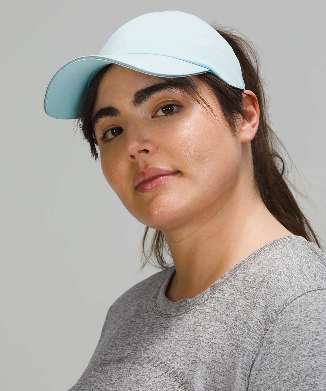 Lululemon Fast and Free Womens Run Hat *Pony - Icing Blue