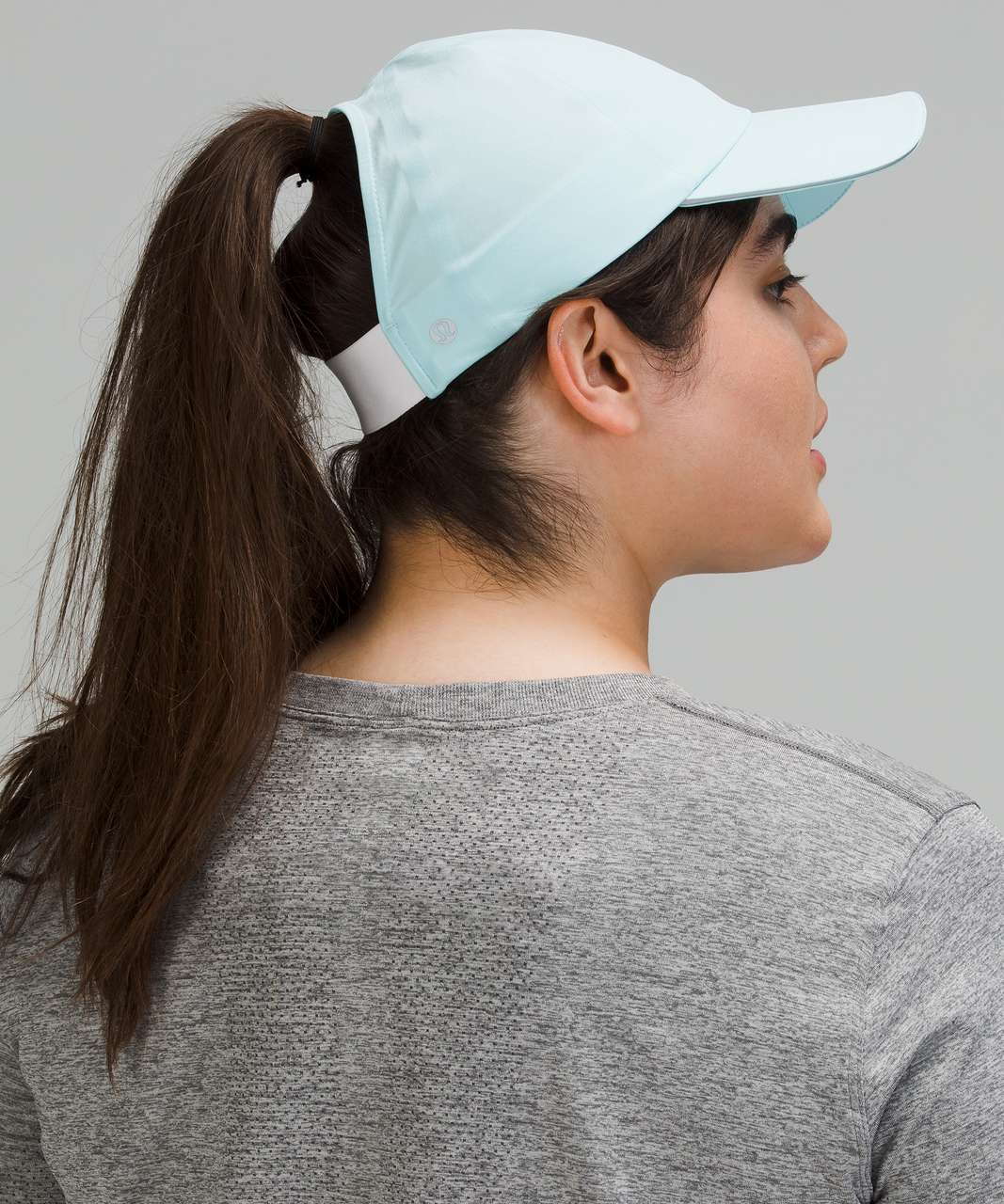 Lululemon Fast and Free Ponytail Running Hat - Blue