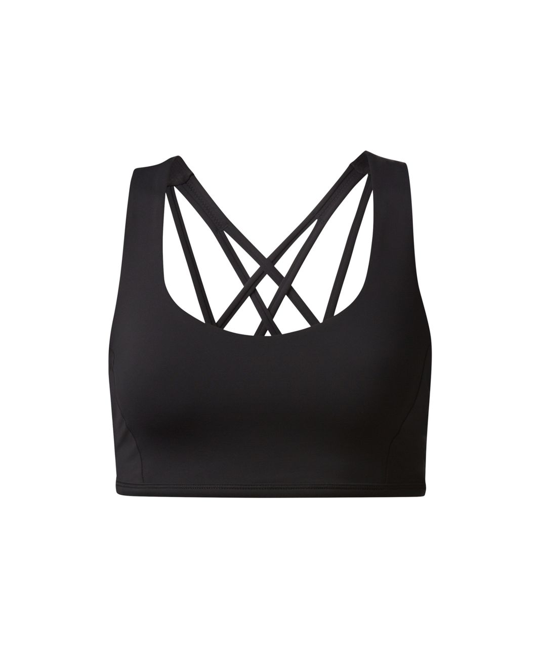 Lululemon Free To Be Tranquil Bra - Black - lulu fanatics