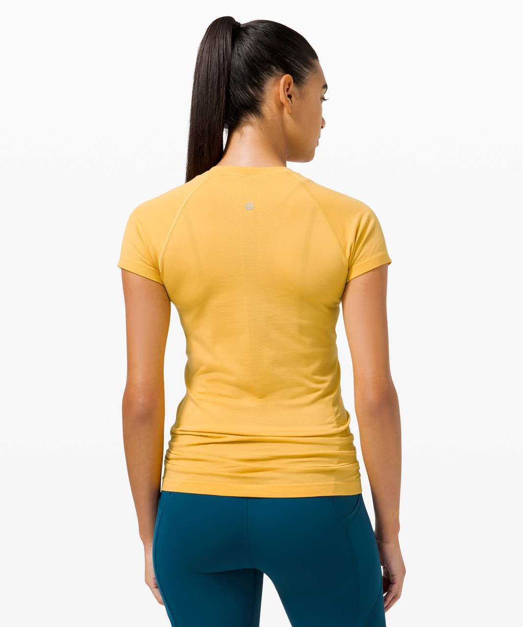 Lululemon Swiftly Tech Short Sleeve 2.0 - Wheat Yellow / Wheat Yellow