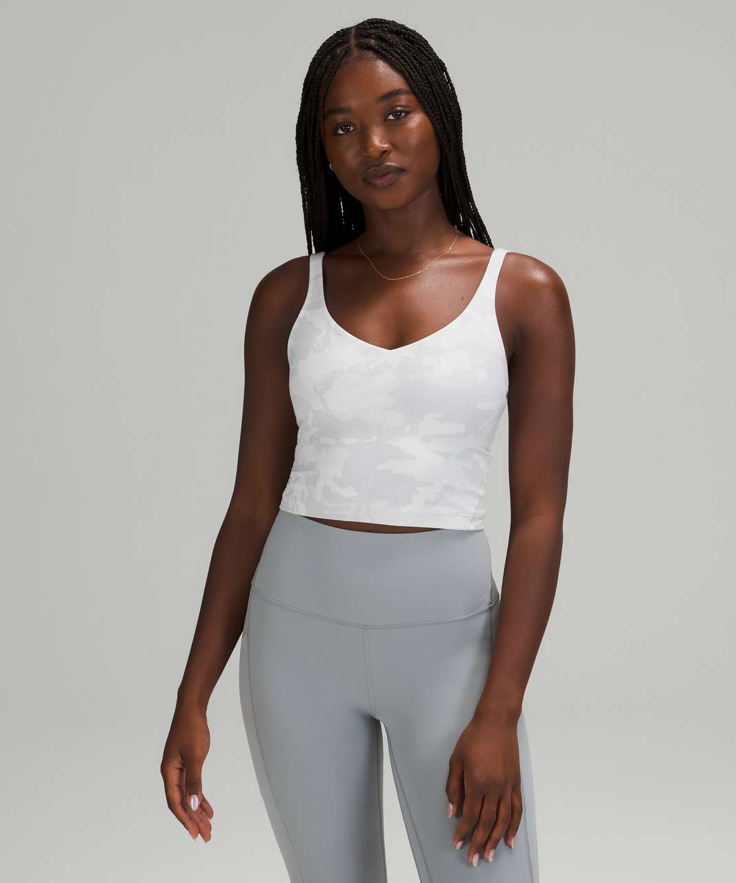 Lululemon White Align Tank Color: White (not as - Depop