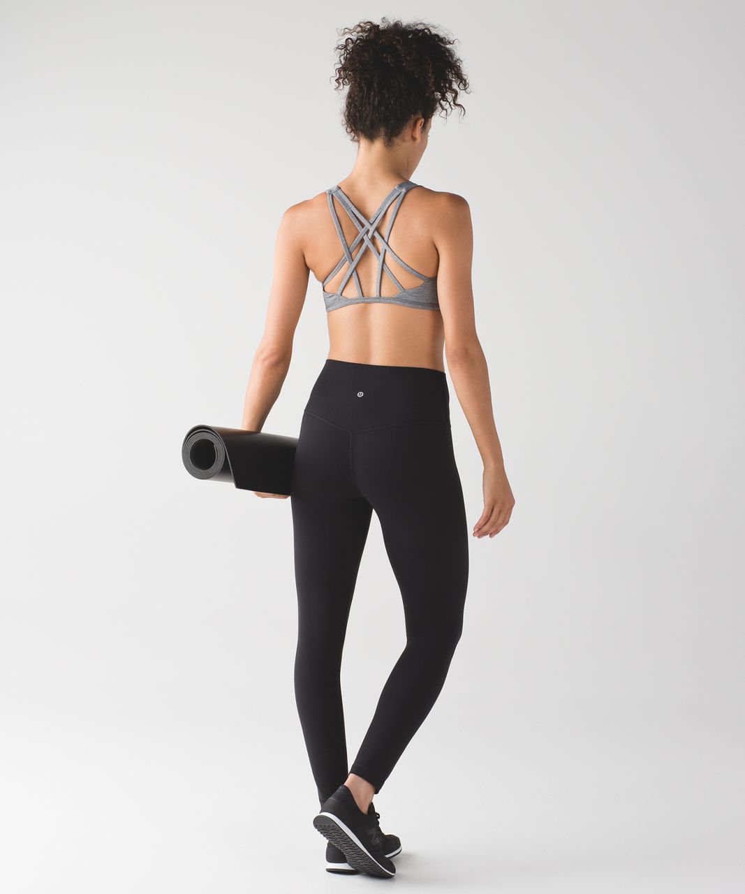 Lululemon Energy Bra - Heathered Slate - lulu fanatics