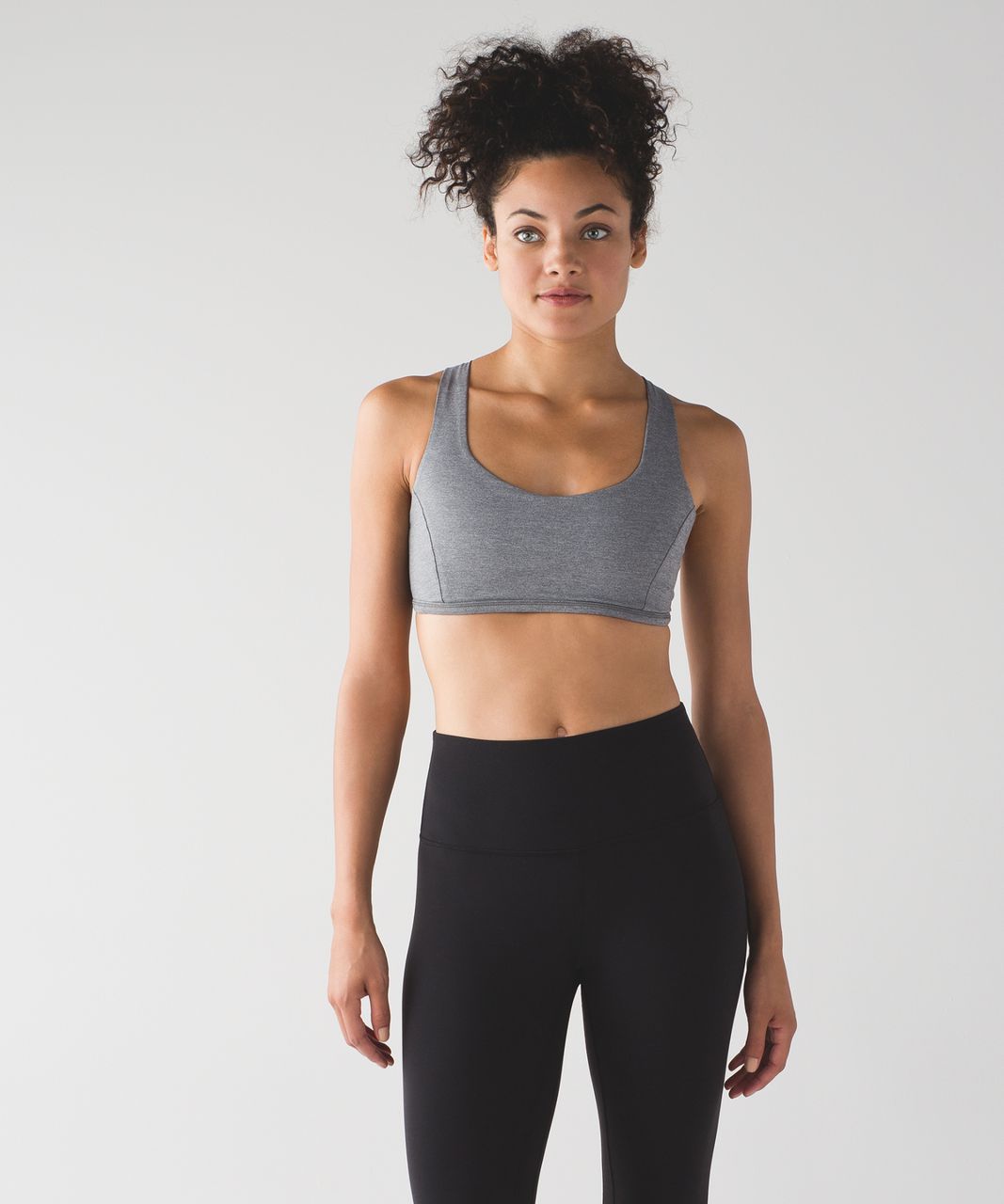 Lululemon Free To Be Tranquil Bra - Heathered Slate