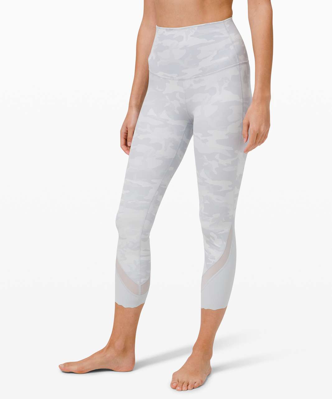 nwt lululemon white camo leggings