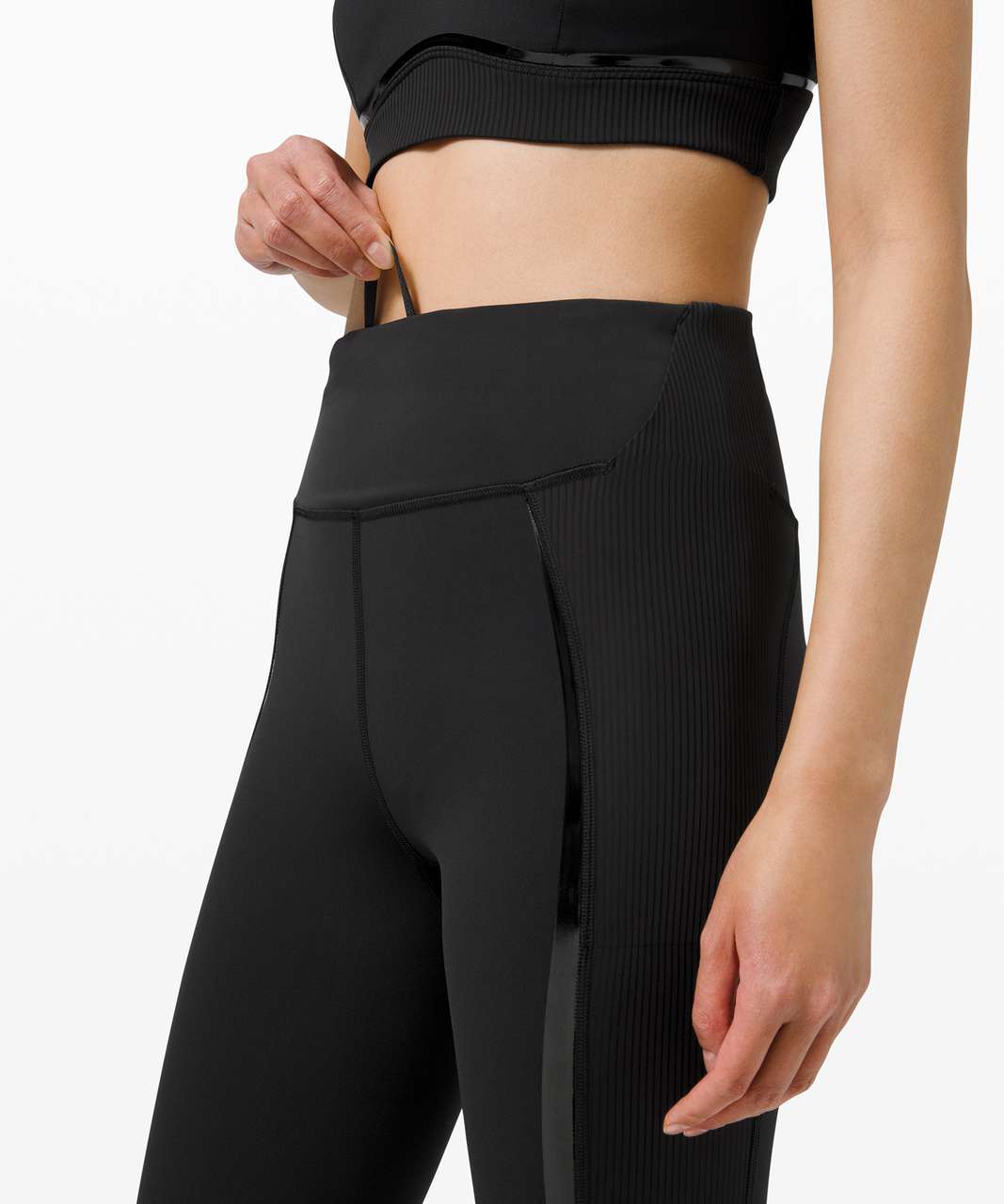 Lululemon Align™ Super-High-Rise Ribbed-Trim Tight 28