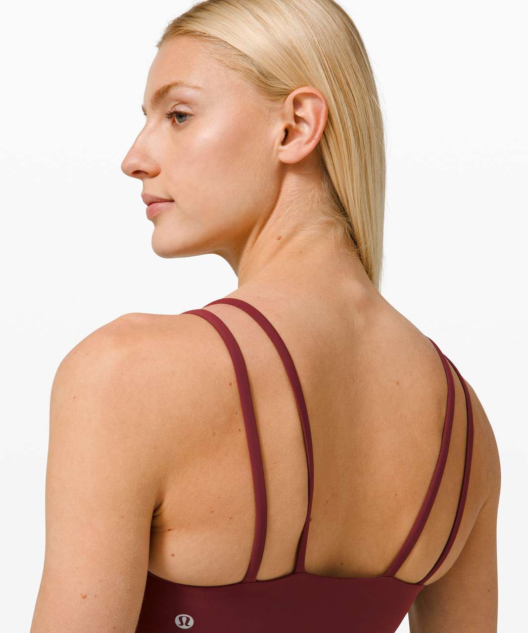 Lululemon Like a Cloud Bra *Light Support, B/C Cup - Red Merlot - lulu  fanatics