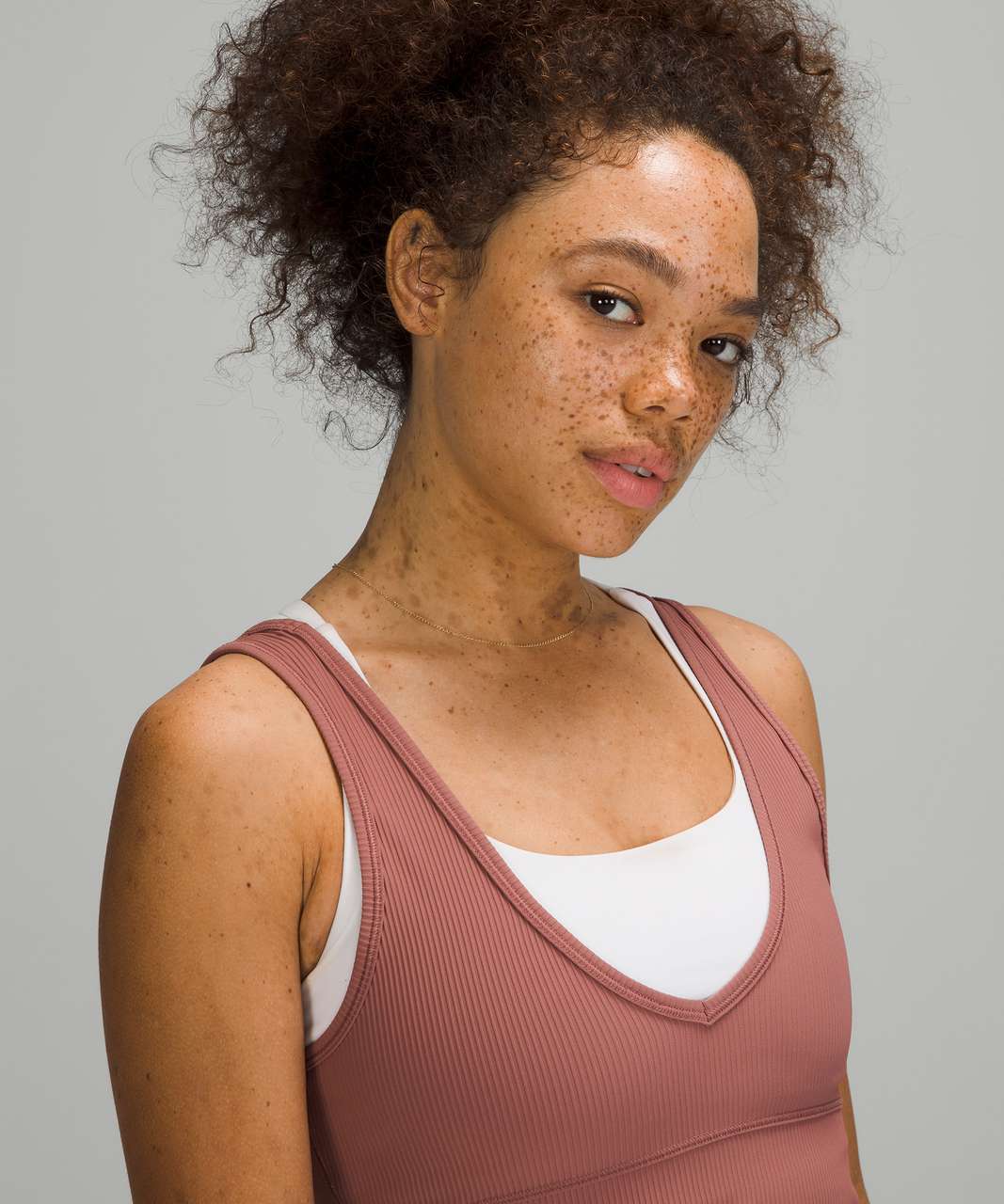 Lululemon Power Pivot Tank *Rib - Spiced Chai