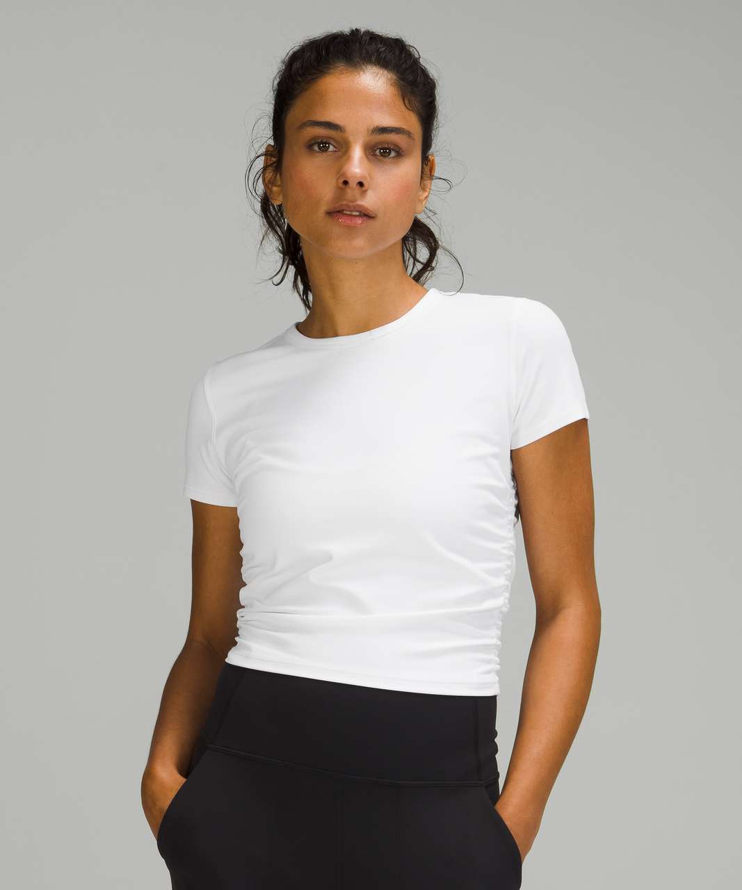 Lululemon All It Takes Short Sleeve - White