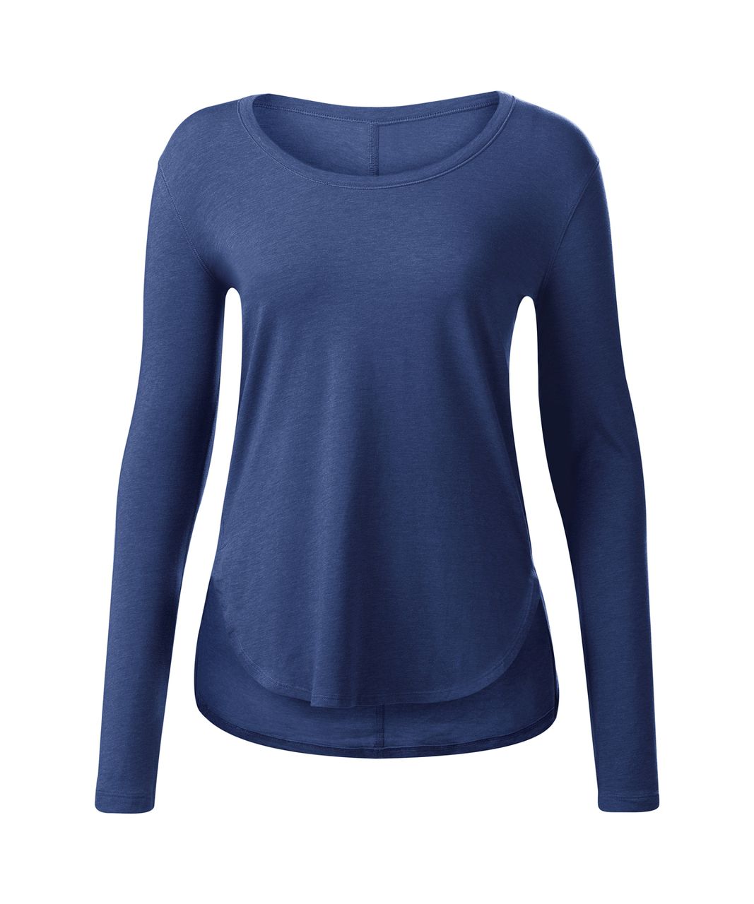 Lululemon Love Scoop Long Sleeve - Heathered Emperor Blue