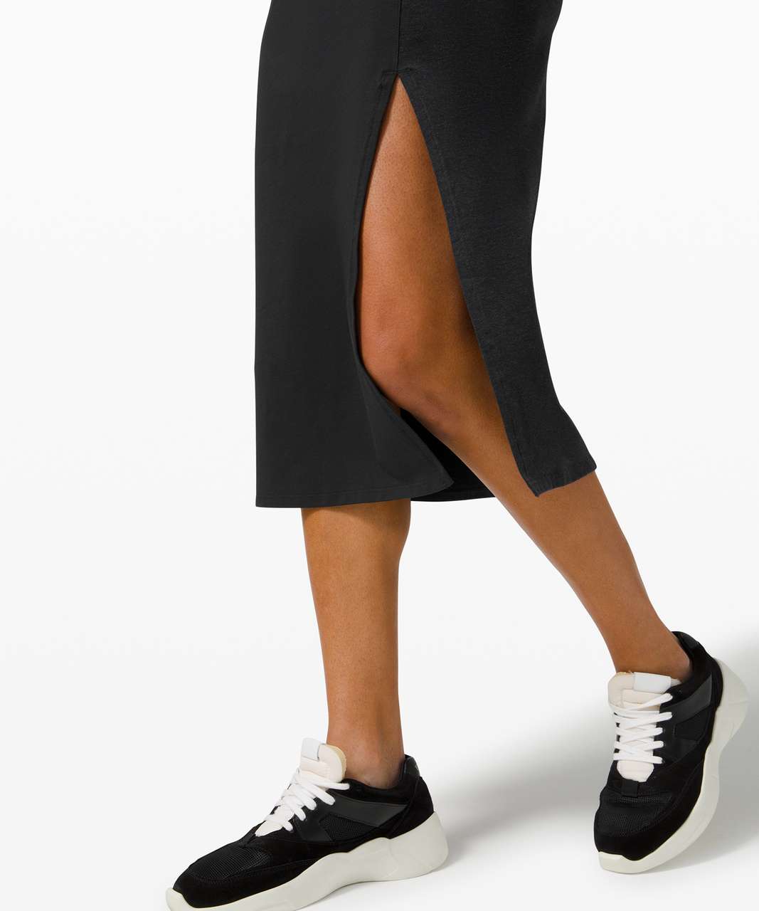 Lululemon LA Midi Dress - Black / Heather Core Black