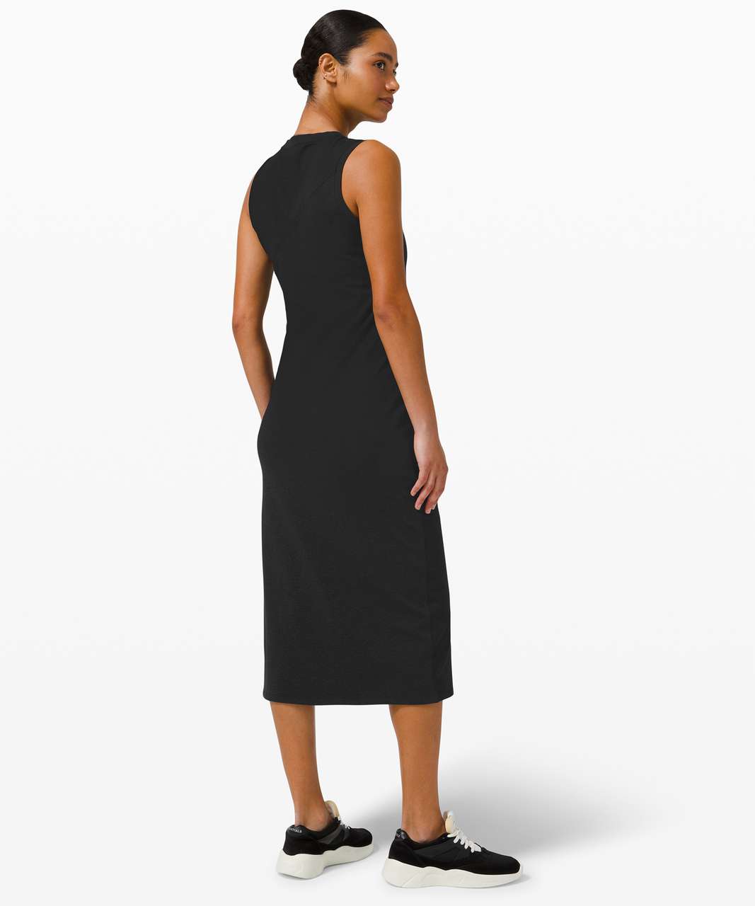 Lululemon LA Midi Dress - Black / Heather Core Black - lulu fanatics