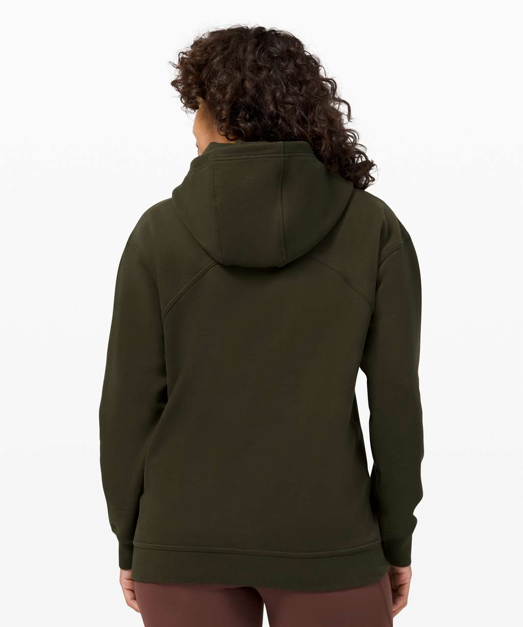 Lululemon All Yours Hoodie *Fleece - Dark Olive