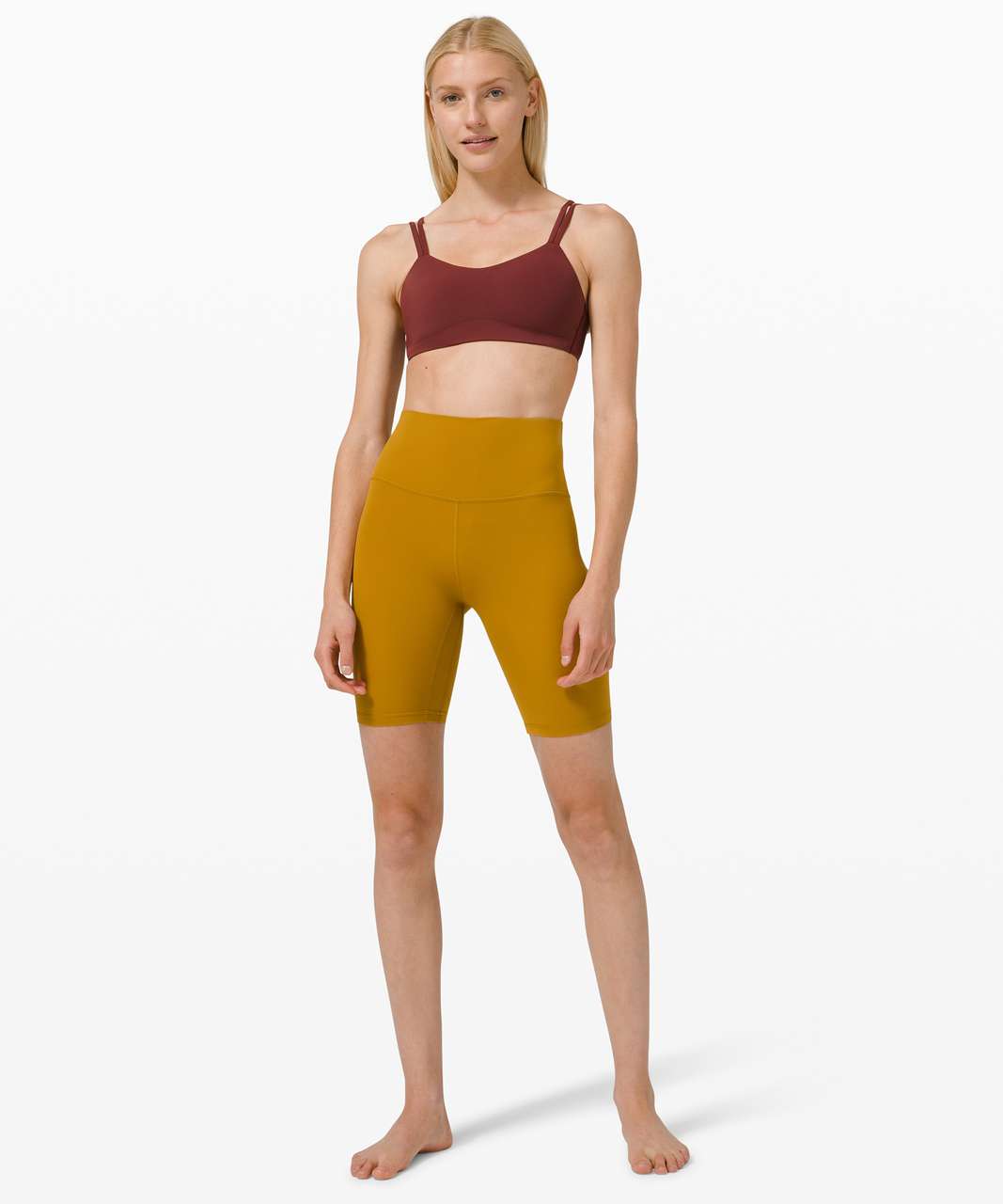 Lululemon Align Short 8" - Gold Spice