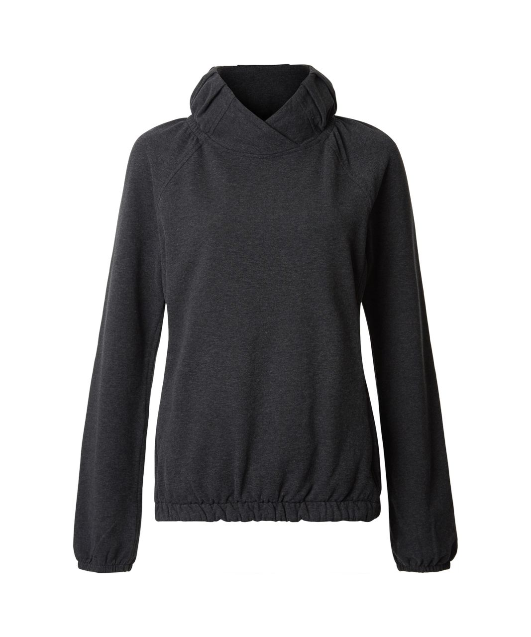 Lululemon After All Pullover - Heathered Black