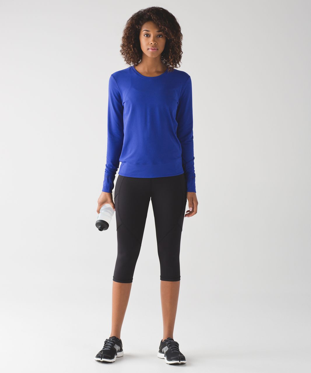 Lululemon Rush Hour Long Sleeve - Sapphire Blue