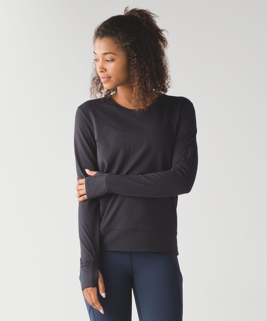 Lululemon Rush Hour Long Sleeve - Black